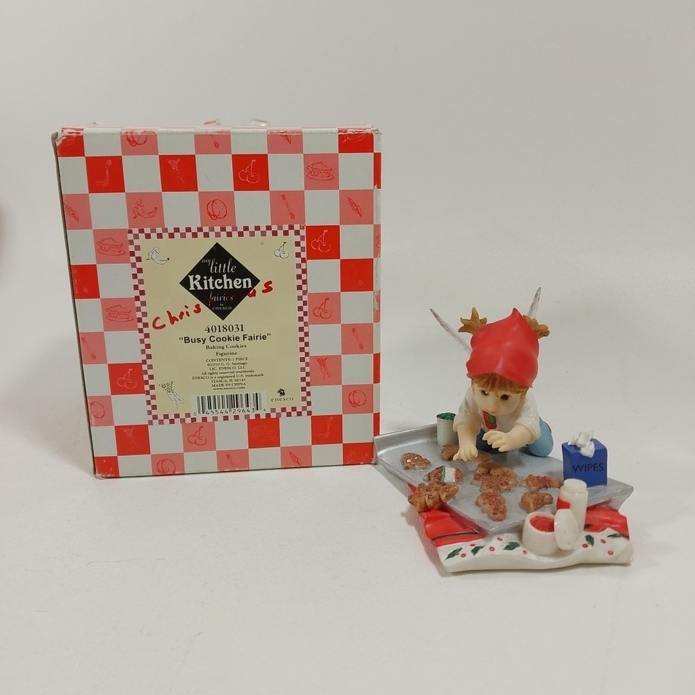 Enesco My Little Kitchen Fairies Busy‎ Cookie Fairie 4018031